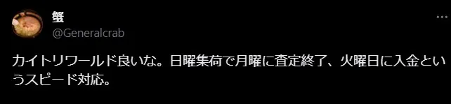 カイトリワールド 評判