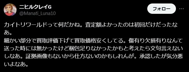 カイトリワールド 評判