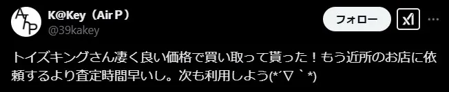 トイズキングの良い評判