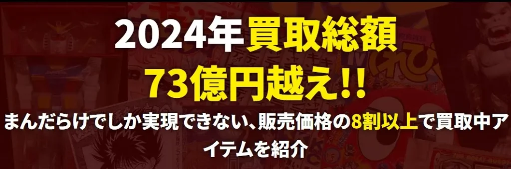 まんだらけ2024年実績